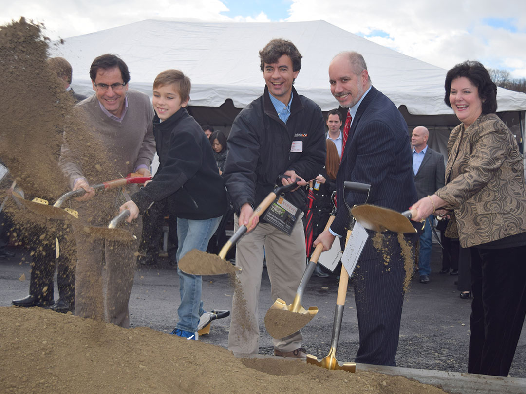 Newbury groundbreaking at The Gateway Shops